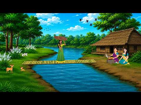 काली लडकी का भाग्य | moral stories in hindi | cartoon story in hindi | cartoon moral story in hindi
