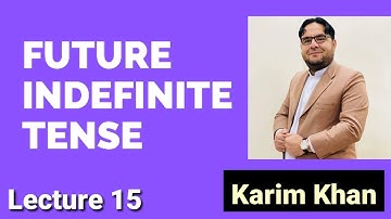 Future Indefinire Tense Action in Pushto Lecture 15 by Karim khan