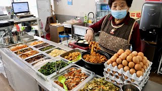 ทักษะการทำอาหารอันน่าทึ่งของคุณยายชาวเกาหลี สุดยอด 5 / อาหารข้างทางของเกาหลี