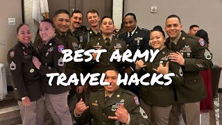 Army Travel Hacks for FREE FLIGHTS FREE Hotel Stay