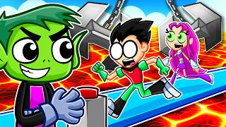 TEEN TITANS vs IMPOSSIBLE DEATH RUN screenshot 3