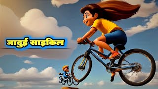 जादुई साइकिल  || fairy story in hindi for children || Animated story for kids in hindi
