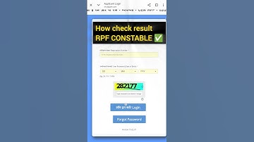 rpf constable result kaise dekhe | how check rpf constable result 2025 #rpf #rpfresult