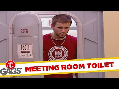Public Toilet Turns Into Business Meeting - Throwback Thursday