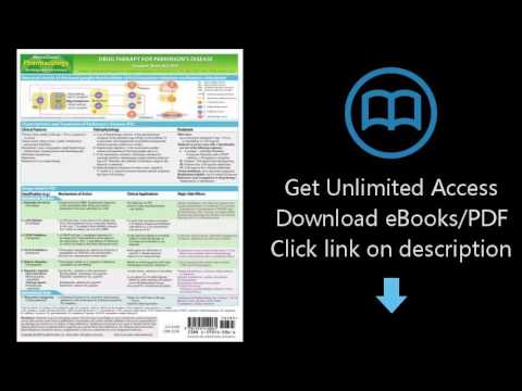 Download MemoCharts Pharmacology Drug Therapy For Parkinson S Disease Review Chart PDF 
