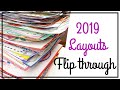 2019 Layouts Flip Through