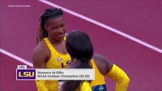 Women’s 4x100 - 2018 NCAA Outdoor Championships