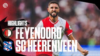 SWINGING and SCORING SIX times | Highlights Feyenoord  - sc Heerenveen | Eredivisie 2023-2024