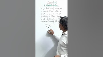 Most Important Question Of Bullet Firing, #numericals #motion #physics #science #youtubeshorts