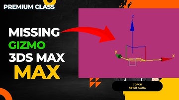 How to Fix Gizmo Disappeared in 3Ds Max || Chitarbi Infra|| Missing or Does Not Display Gizmo
