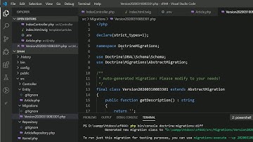 TP4 Symfony 4  : Bases de données, ORM Doctrine et Opérations CRUD  PARTIE 1/2