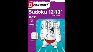 SUDOKU Denksport (deel 13)