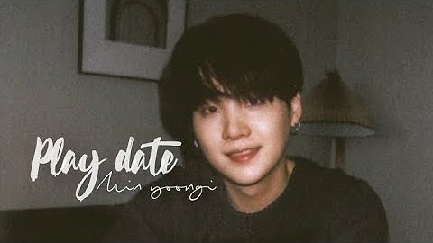 Min yoongi ✗ Playdate | [ fmv ]~