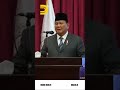 Prabowo: Mesir Jadi Negara Pertama yang Mengakui Kemerdekaan Indonesia