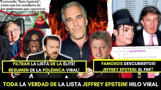 La LISTA de EPSTEIN: Nuevas FILTRACIONES de la OSCURA VERDAD de LA ÉLITE del Mundo!