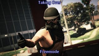 Taking over freemode (Gta 5 online)