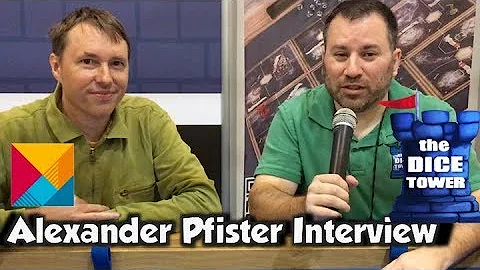 Interview with Alexander Pfister at Essen Spiel 2017