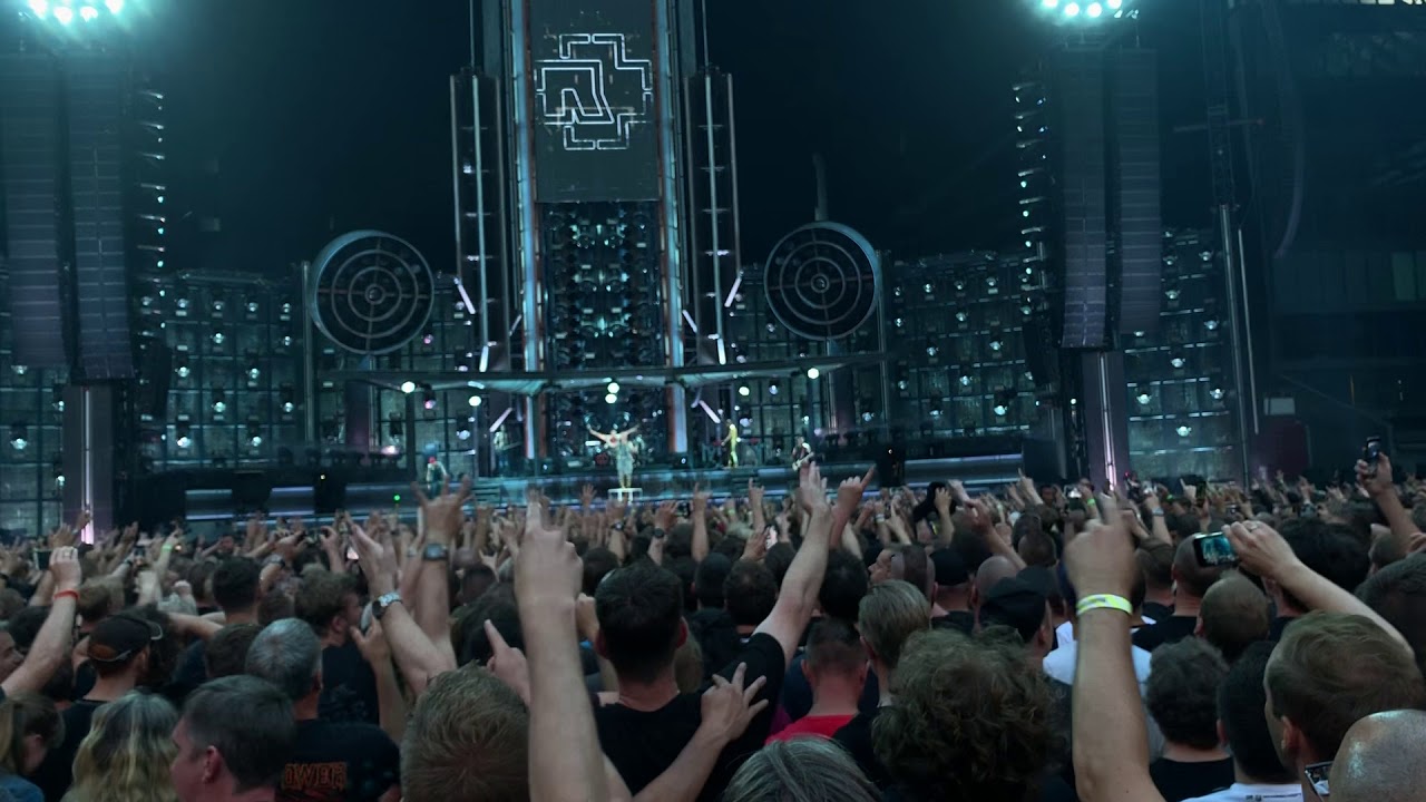 Rammstein - Du hast - Live @ Parken - Copenhagen Denmark - 19/6 2019 ...