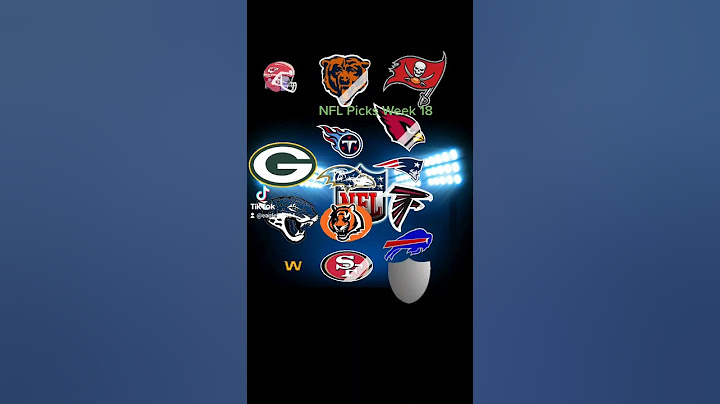 NFL Picks Week 18