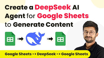 How to Create a DeepSeek AI Agent for Google Sheets to Generate Content