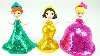 Пластилин для детей. Учимся лепить платья для принцесс