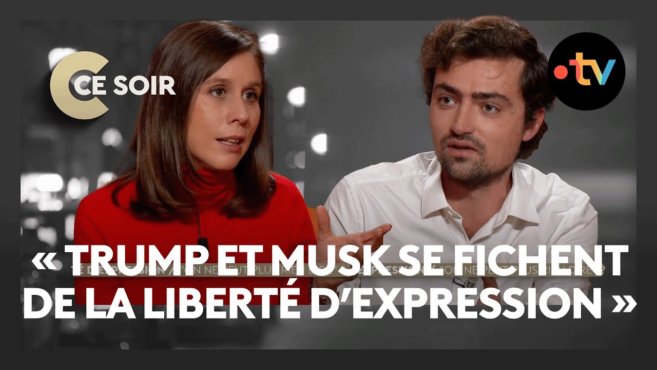 Trump-Musk : la liberté d’expression, une arme contre la démocratie ? - C Ce soir du 23 janvier 2025
