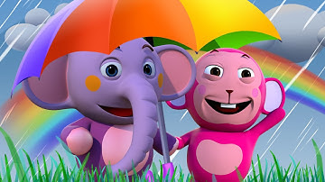 Baarish Aayi Cham Cham Cham ⛈⛱ | Hindi Rhymes For Kids