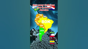 Number of Croatians that live in South America