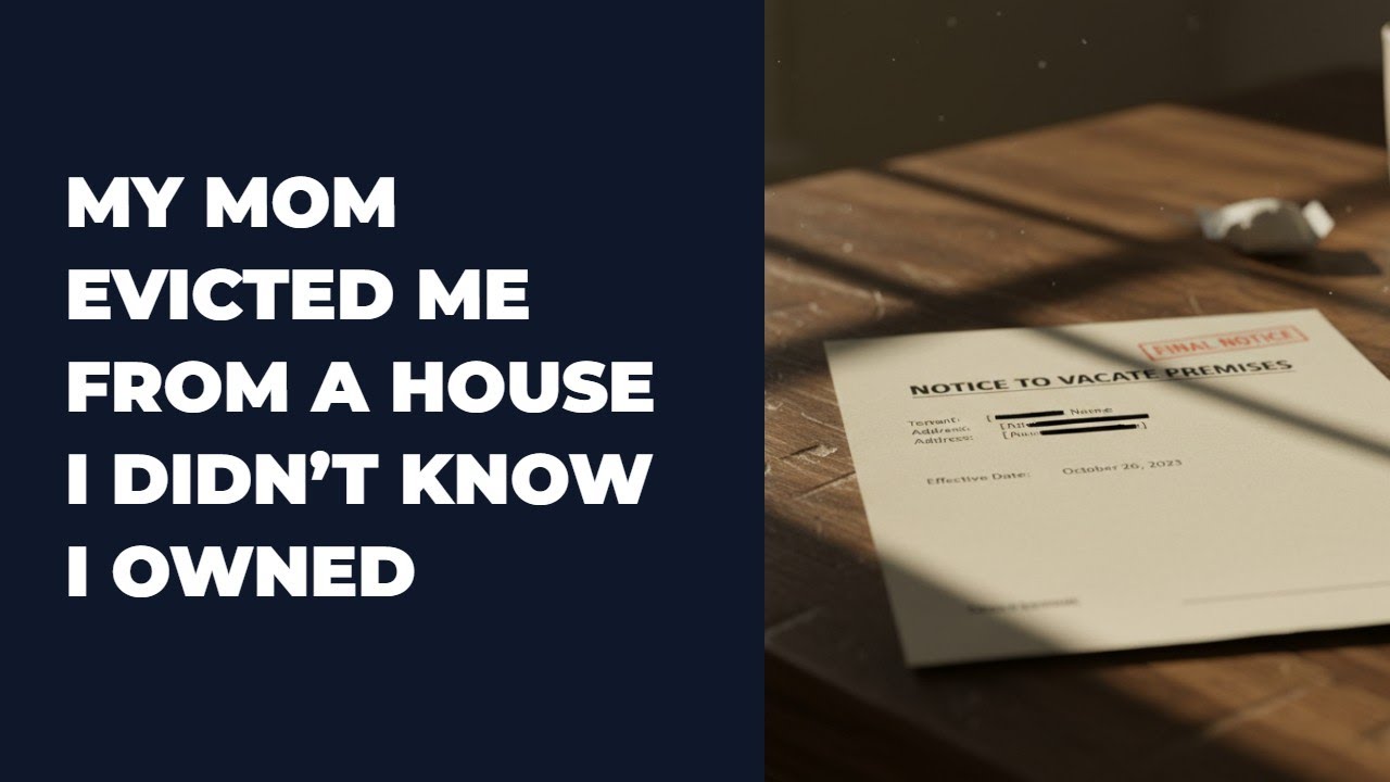 My Mom Evicted Me From a House I Didn’t Know I Owned