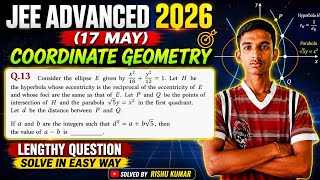 Consider the ellipse E given by x^2/18+y^2/12= 1...... || JEE ADVANCED 2026
