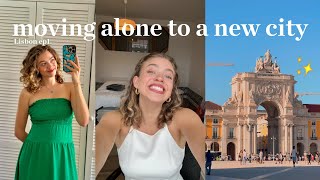 My First Day in Lisbon! moving in, exploring and making friends  slow travel ep1