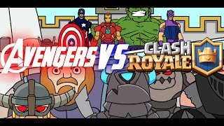 Clash Royale Animation-Clash Royale vs Avengers screenshot 3