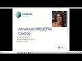 2024 10 31 Advanced MedDRA Coding
