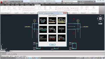 RebarCAD Video Demo 2 (Configuring RebarCAD)