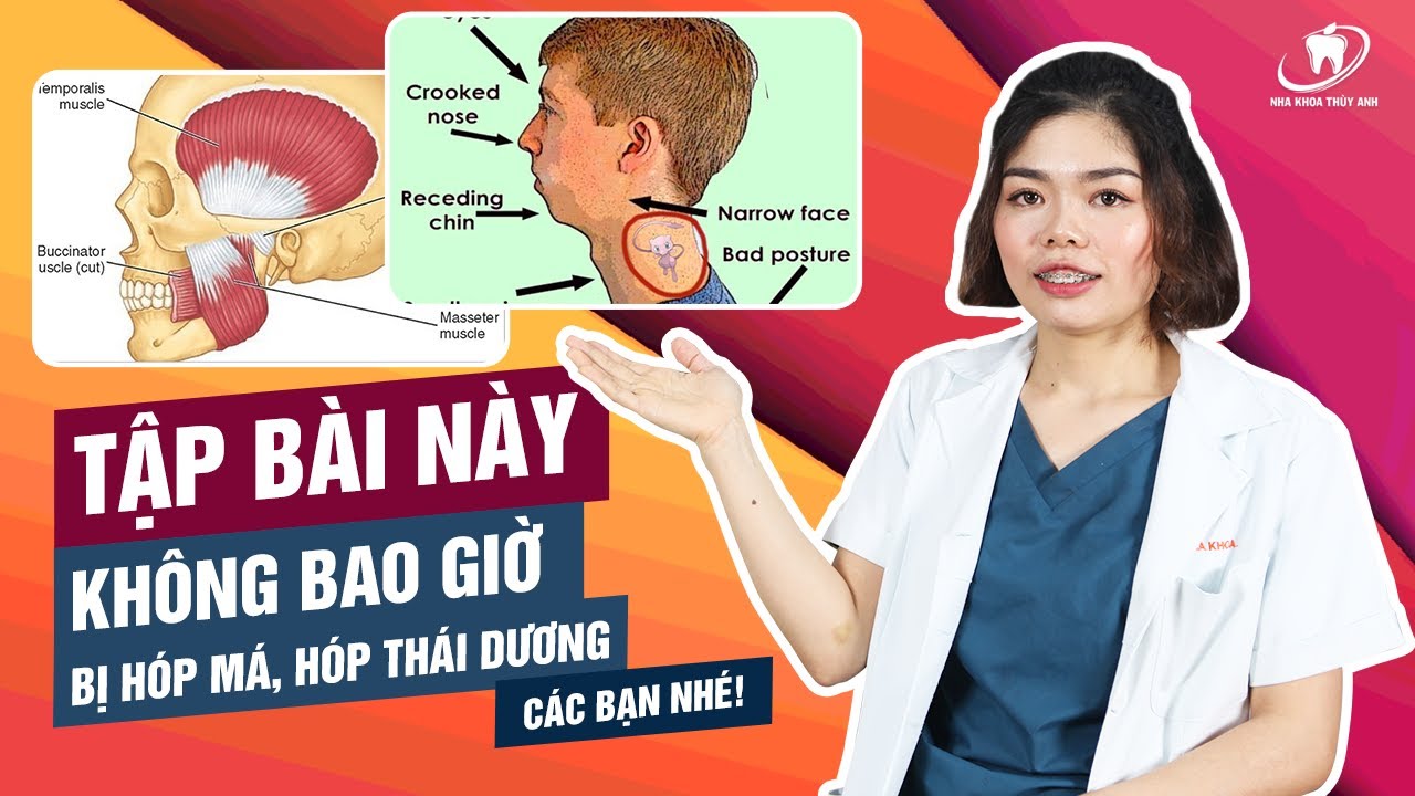 Outline Video Bài tập MEWING niềng răng | Chống hóp má, hóp thái dương