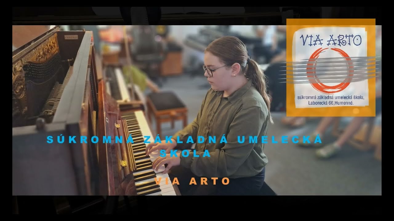 SZUŠ Via Arto Vanesa Galambová -Lyric Nocturno, ped. príprava Michal Čelovský Dis. art.