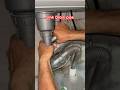 sink drain pipe fitting ,plumbing tips,#shorts