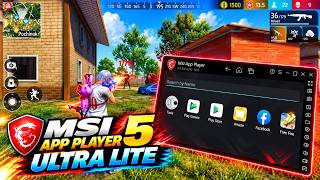 🔥 MSI Ultra Lite Emulator for Free Fire | Best Emulator for Low End PC 2GB RAM | 2026 screenshot 1