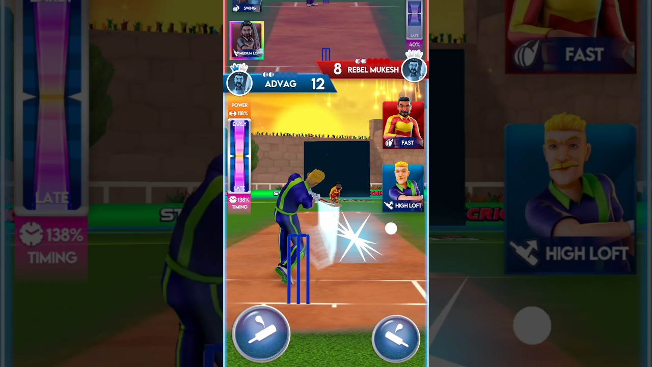 ADVAG vs Rebel Mukesh Stick Cricket Clash PvP