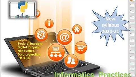 Societal impacts digital footprint XII IP