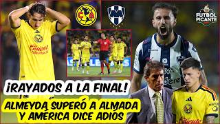 Con POLEMICA RAYADOS y ALMEYDA DEJAN FUERA al AMERICA de ALMADA de la Leagues Cup Futbol Picante