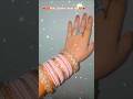 🧡💗Pink, Golden Chuda set, #ytshorts #shorts #pinkbangles #gulavichudiset #youtubeshorts #bangles