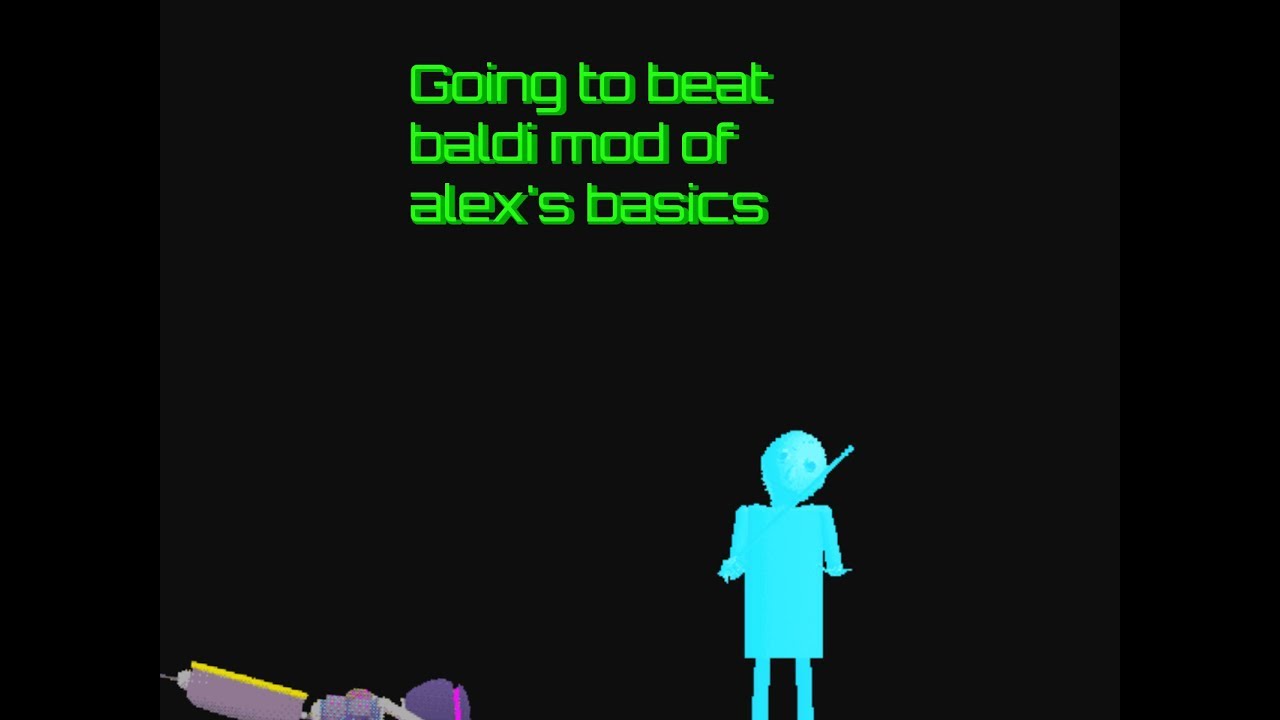 Baldi's basics in biology and zoology -  Alex's basics mod