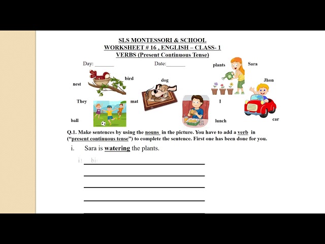worksheet present progressive tense answers jobs ecityworks