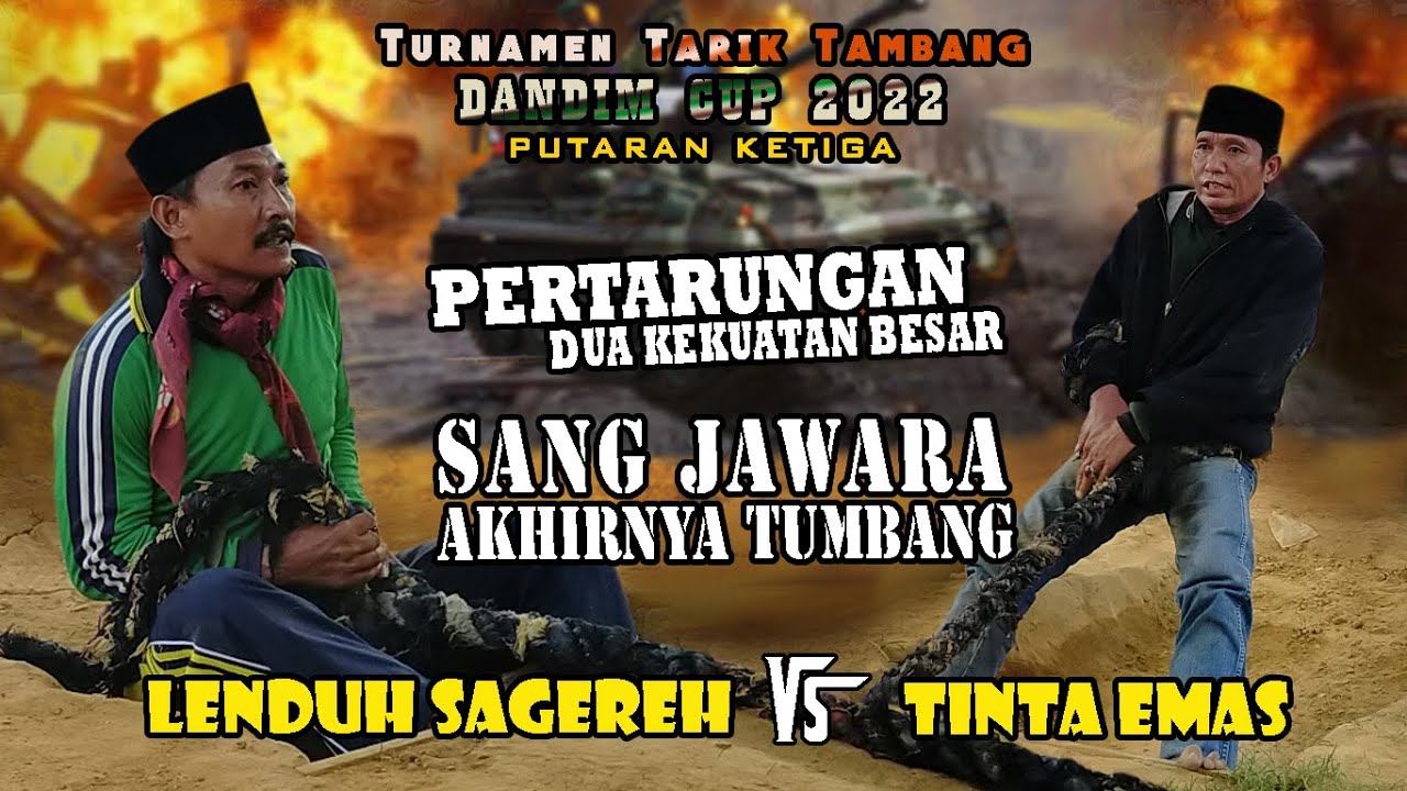 LENDUH SAGEREH -vs- TINTA EMAS