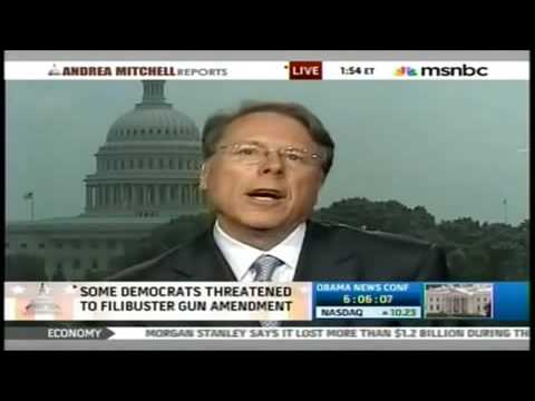 NRA News: Wayne LaPierre Talks Thune-Vitter On MSNBC