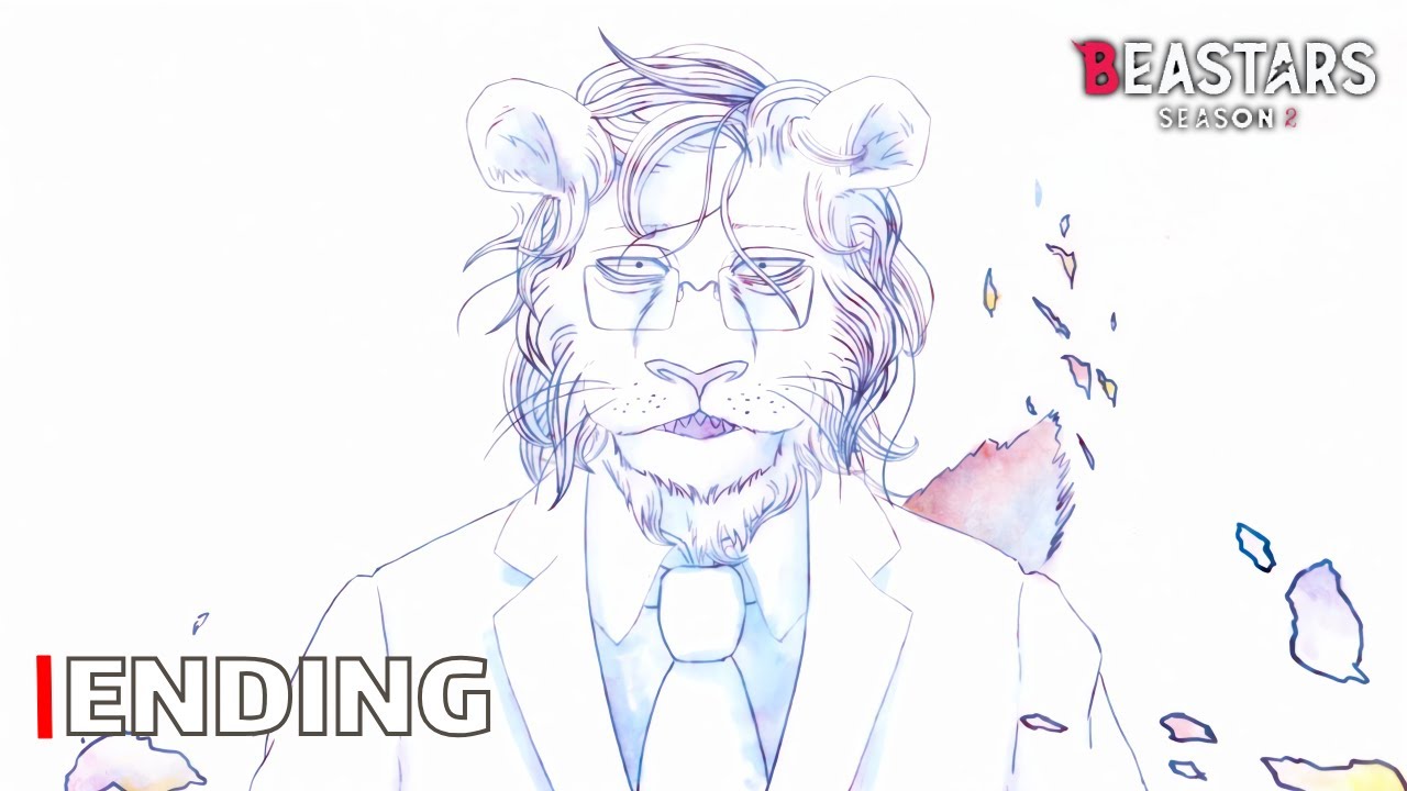 Beastars 2nd Season - ED / Ending (Yasashii Suisei) | UHD | Creditless | Subtitles