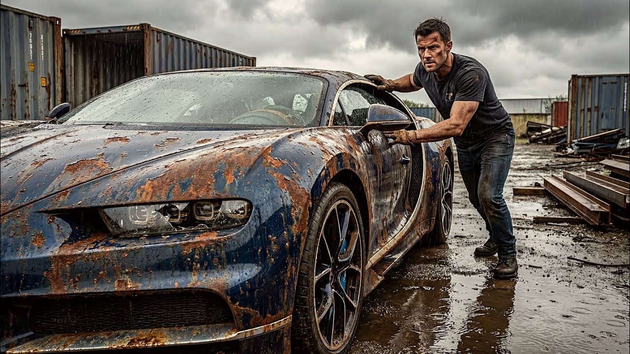 ASMR Car Restoration: Abandoned Bugatti Vision Gran Turismo |Rebuild Glory 