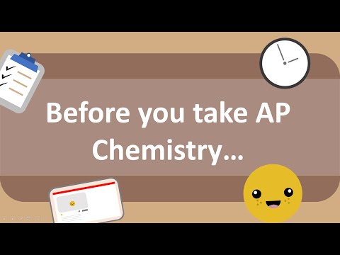 Video: Waaraan is AP-chemie gelykwaardig?