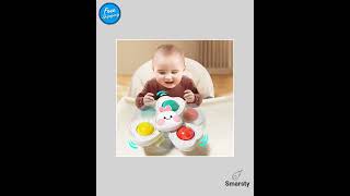 Bath Water Wheel Spinning Toy for Baby 0 to 3 Years Safe